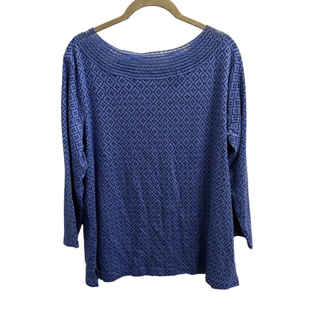 Croft & Barrow XL blue shirt